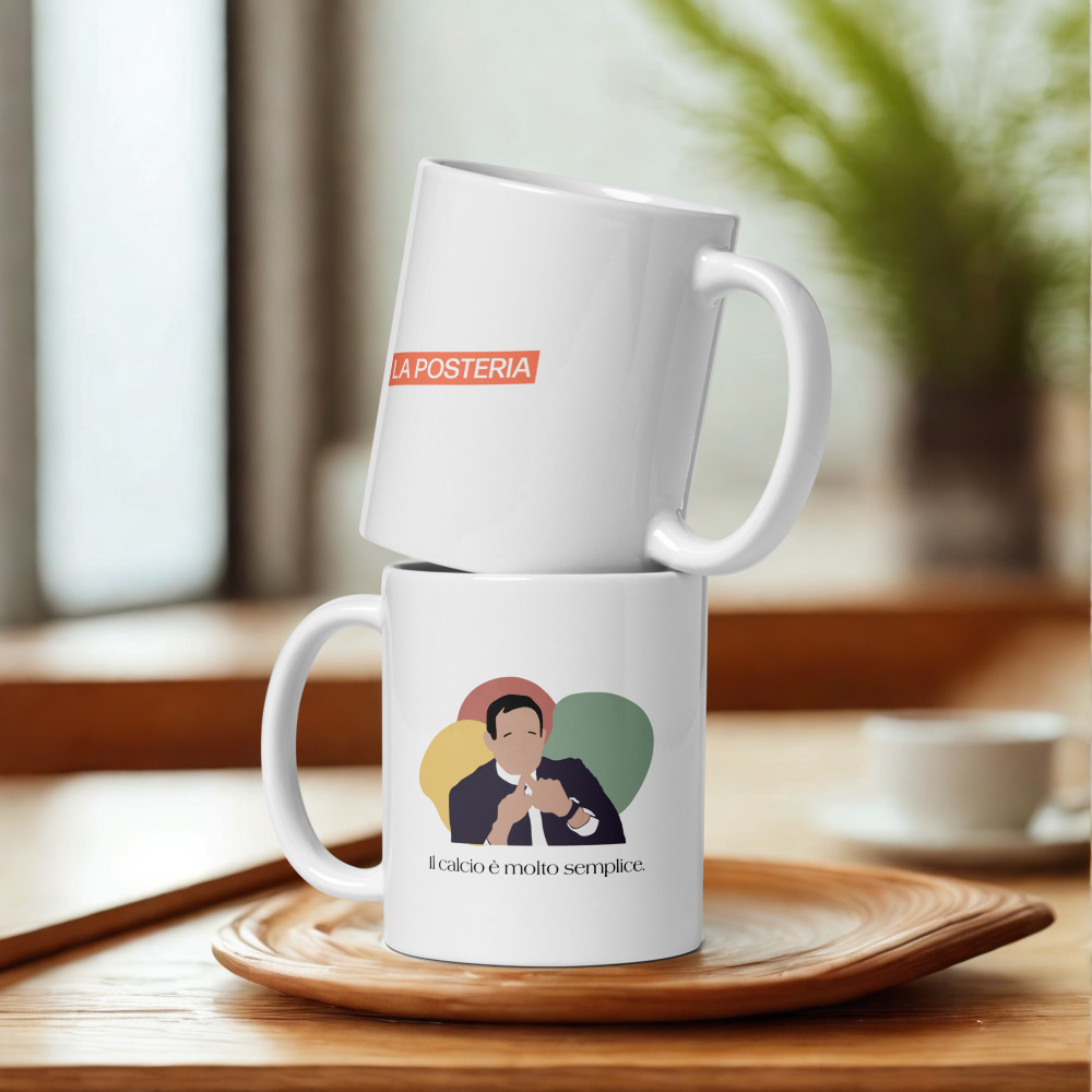 Tazza Il calcio è molto sempice